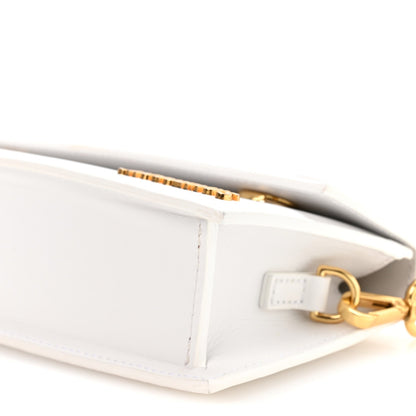 Smooth Calfskin Le Chiquito Long White