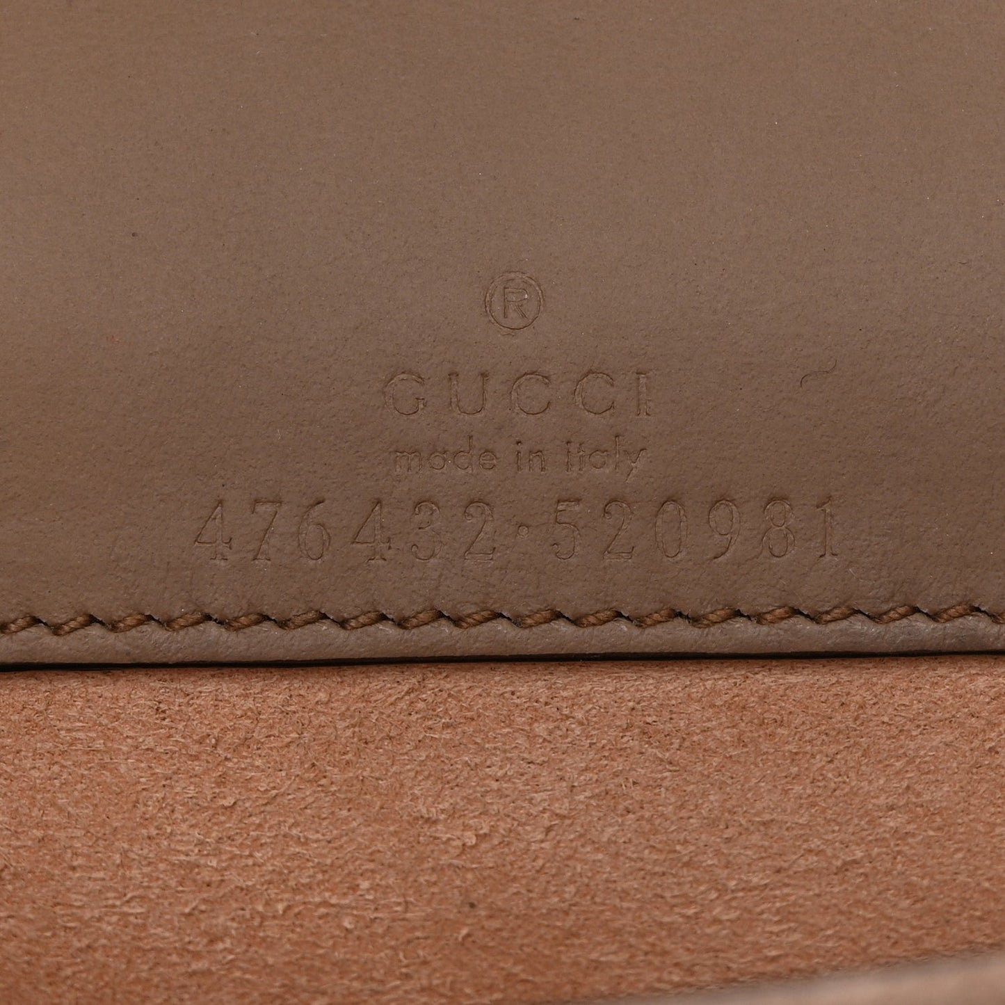 GG Supreme Monogram Super Mini Dionysus Shoulder Bag Taupe