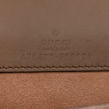 GG Supreme Monogram Super Mini Dionysus Shoulder Bag Taupe