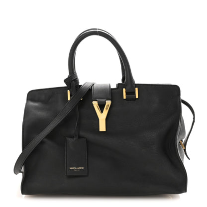 Calfskin Small Classic Y Cabas Black