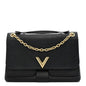 Monogram Cuir Plume Ecume Very Chain Bag Black