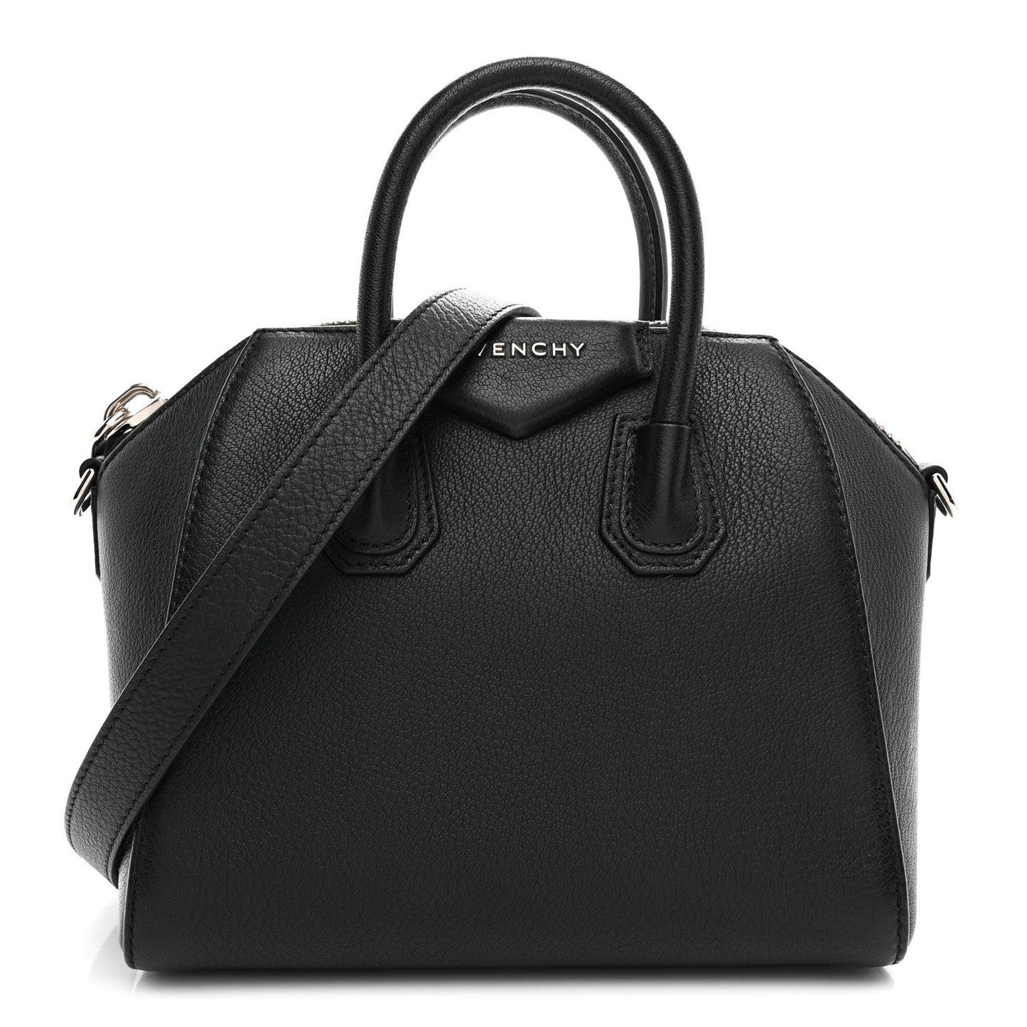 Sugar Goatskin Mini Antigona Black