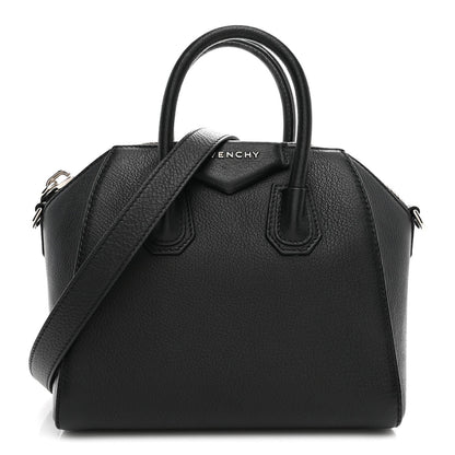 Sugar Goatskin Mini Antigona Black
