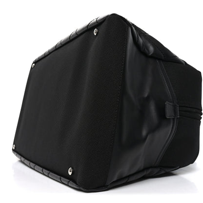Coated Canvas Quilted Paris Biarritz Bowler Black