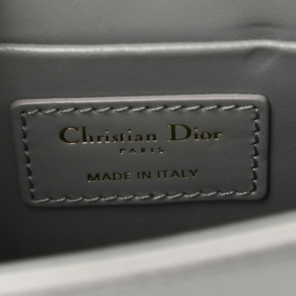 Box Calfskin 30 Montaigne Box Bag Gray