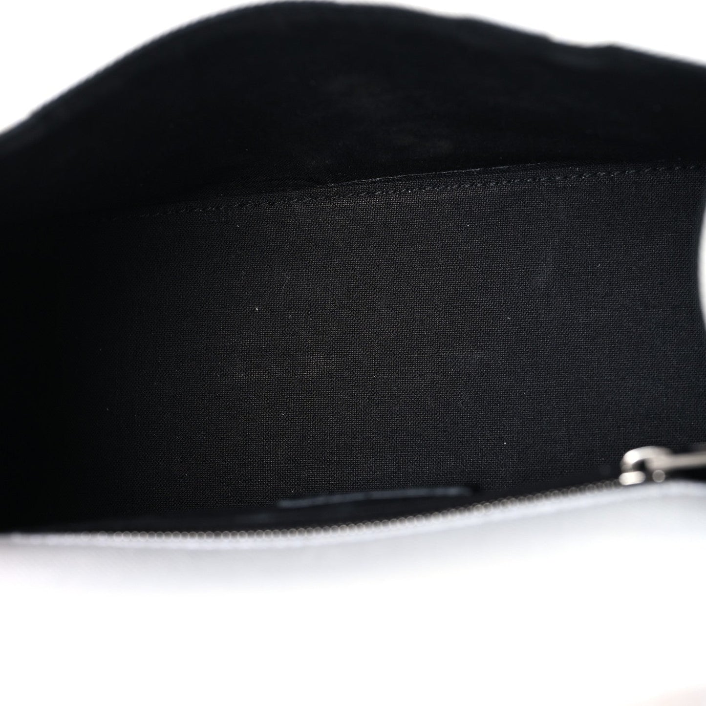 Denim Patchwork Small Hourglass Top Handle Bag White