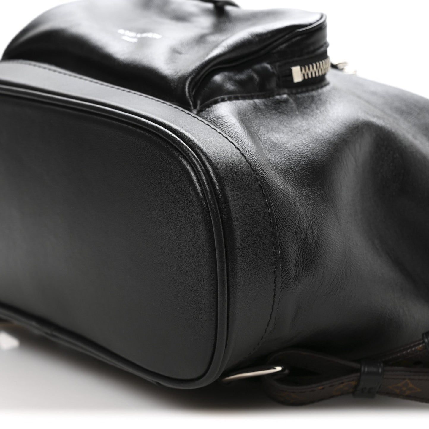 Lambskin Monogram Montsouris Vibe PM Black