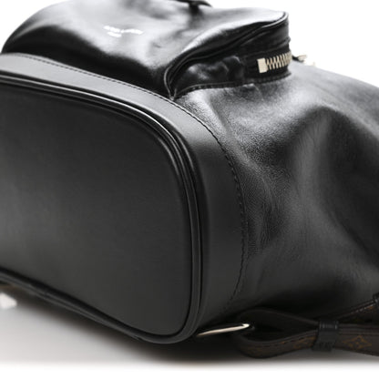 Lambskin Monogram Montsouris Vibe PM Black