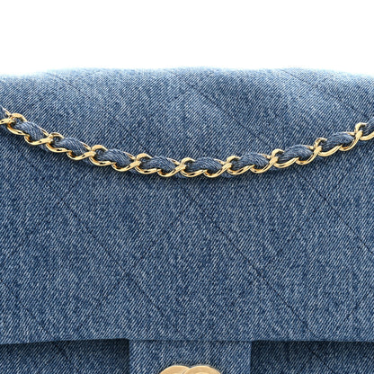 Denim Souplissimo Maxi Flap Blue