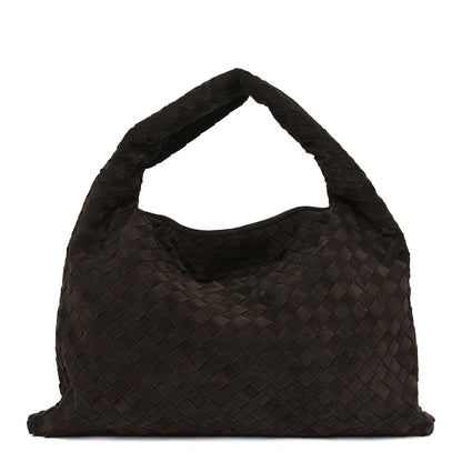 Suede Intrecciato Small Hop Fondant