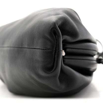 Butter Calfskin The Mini Pouch Black