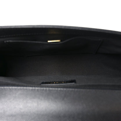 Caviar Quilted New Medium Boy Flap Black