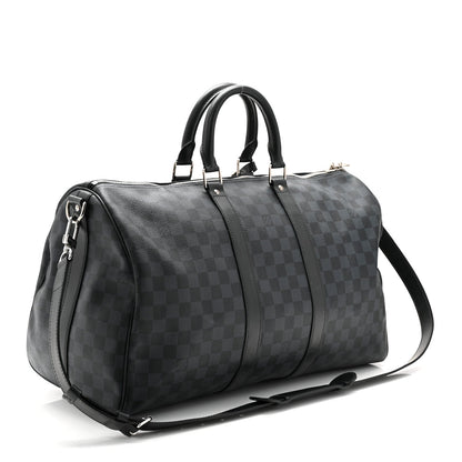 Damier Cobalt Keepall Bandouliere 45