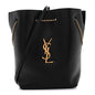 Lambskin Pochon Shoulder Bag Black