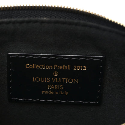 Damier Paillettes Mini Pochette Accessories Black