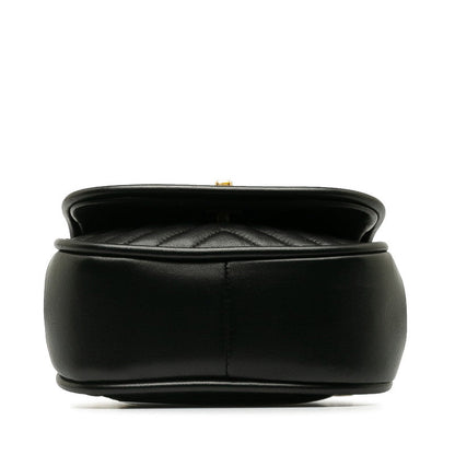 Chanel Coco Mark V Stitch Leather 2way Shoulder Bag