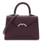 Carat Calfskin Gabrielle PM Eggplant