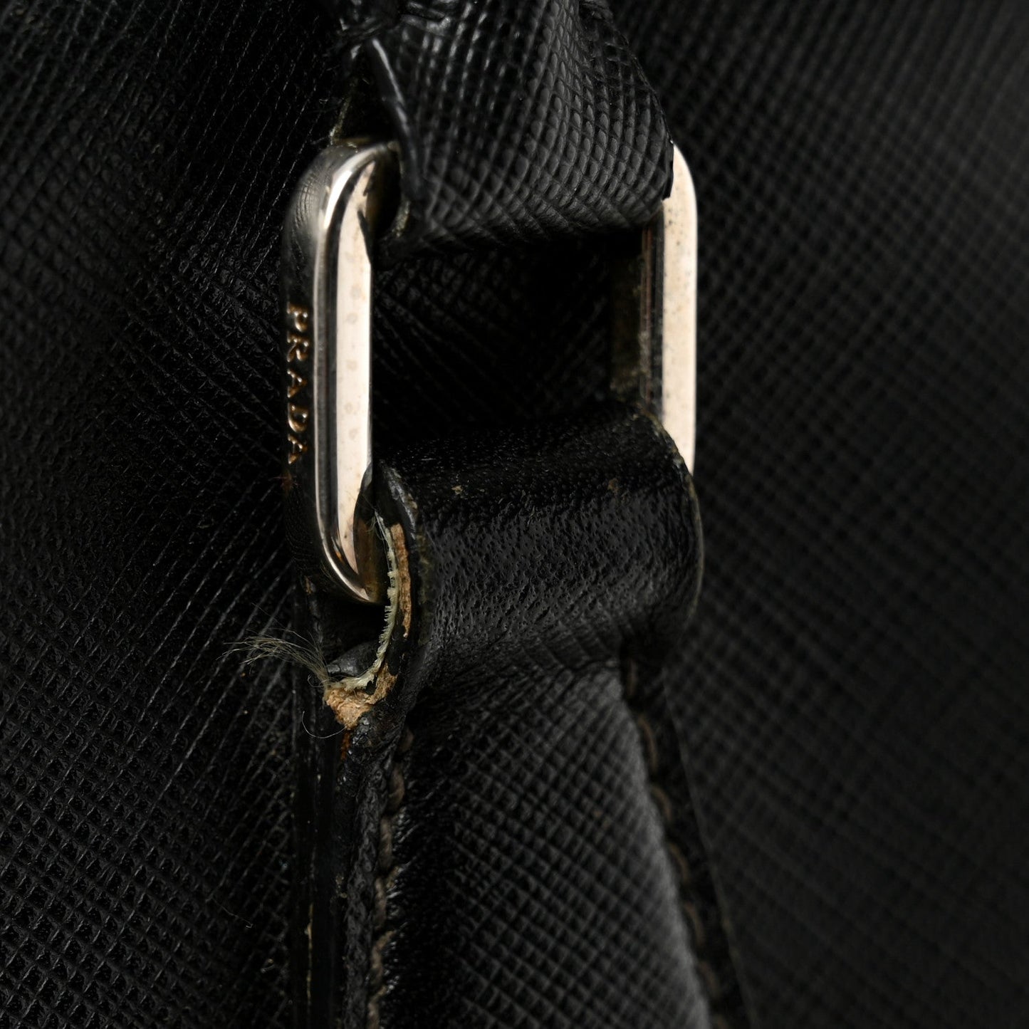 Saffiano Travel Briefcase Black