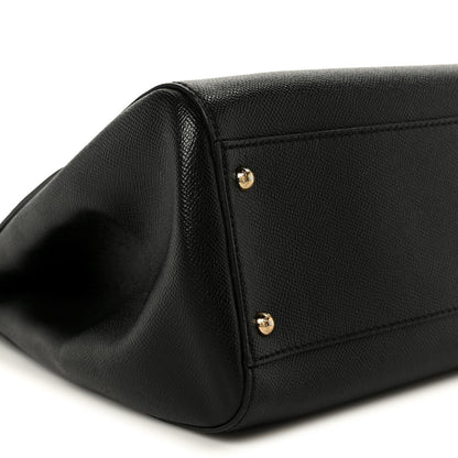Dauphine Large Miss Sicily Satchel Black