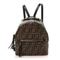 Vitello Bi-Color FF 1974 Embossed Mini Backpack Maya Black