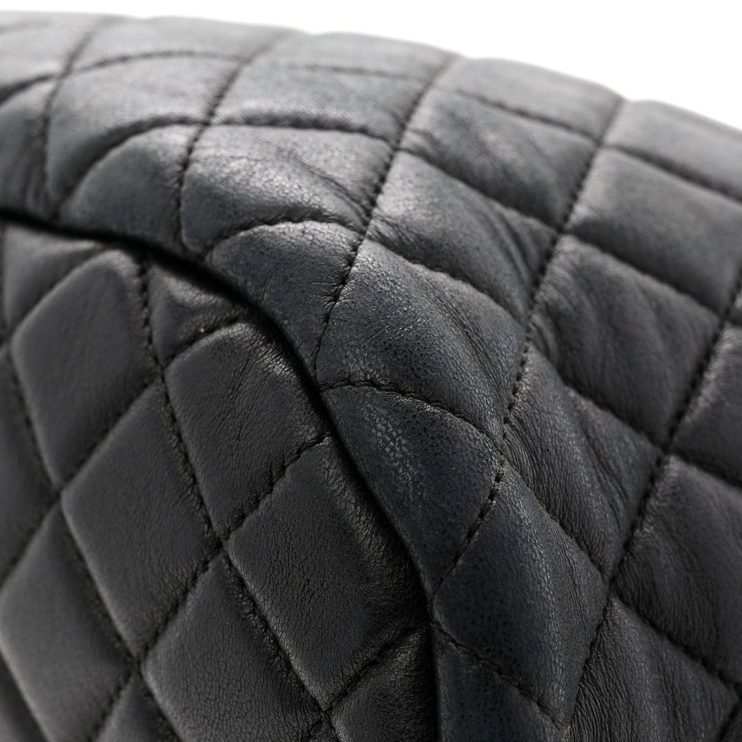 Calfskin Quilted Small Urban Spirit Backpack Black