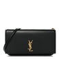 Calfskin Monogram Cassandre Phone Holder With Strap Black