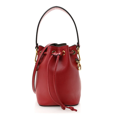 Vitello Cruise F is Fendi Mini Mon Tresor Bucket Bag Fragola