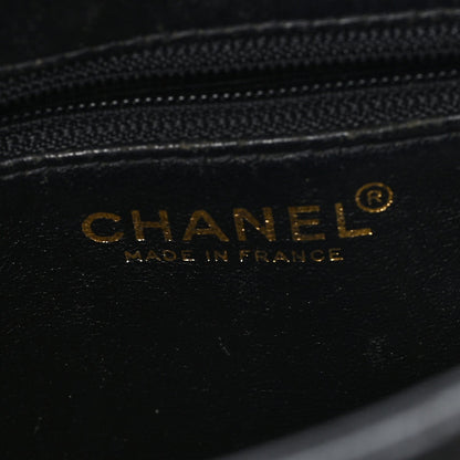 Caviar Quilted Medallion Tote Black