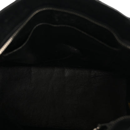 Caviar Quilted Medallion Tote Black