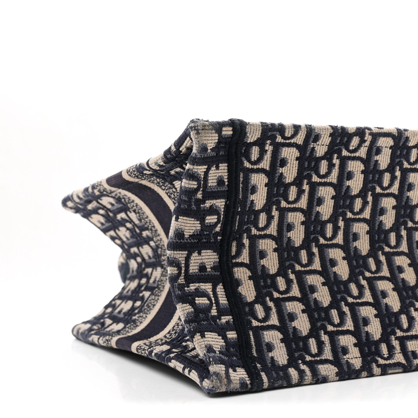 Oblique Small Book Tote Blue Multicolor