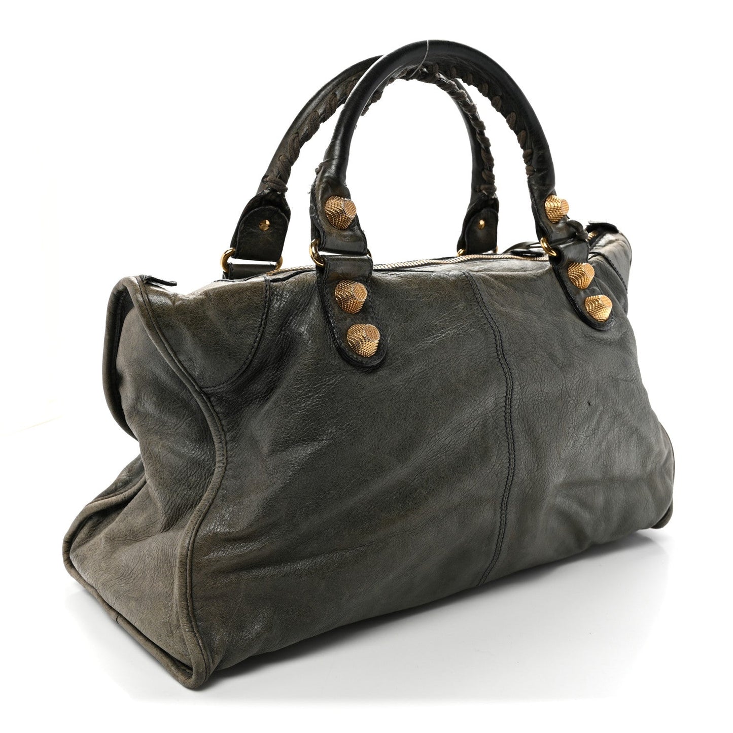 Agneau Giant 21 Gold Hardware Work Anthracite