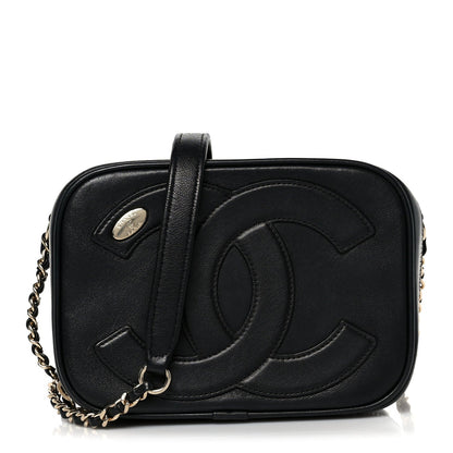 Calfskin CC Mania Camera Case Black