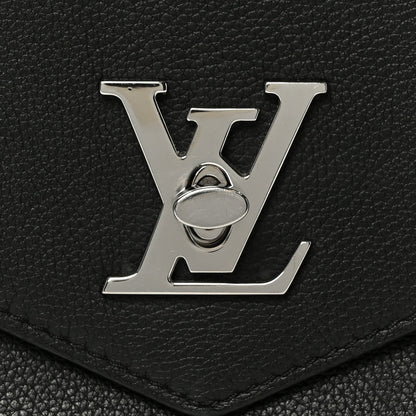 Soft Calfskin My Lockme Chain Bag BB Black