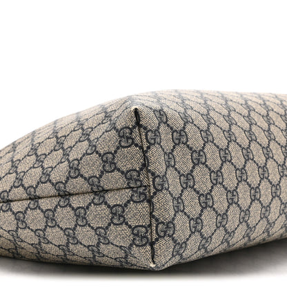 GG Plus Monogram Medium Signature Web Loop Tote Navy