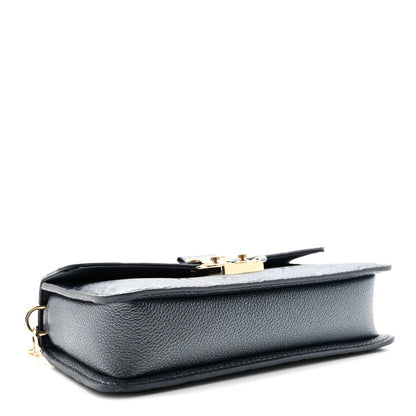 Metallic Empreinte Metis Wallet On Chain Navy Nacre
