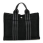 Canvas Herline PM Tote Black