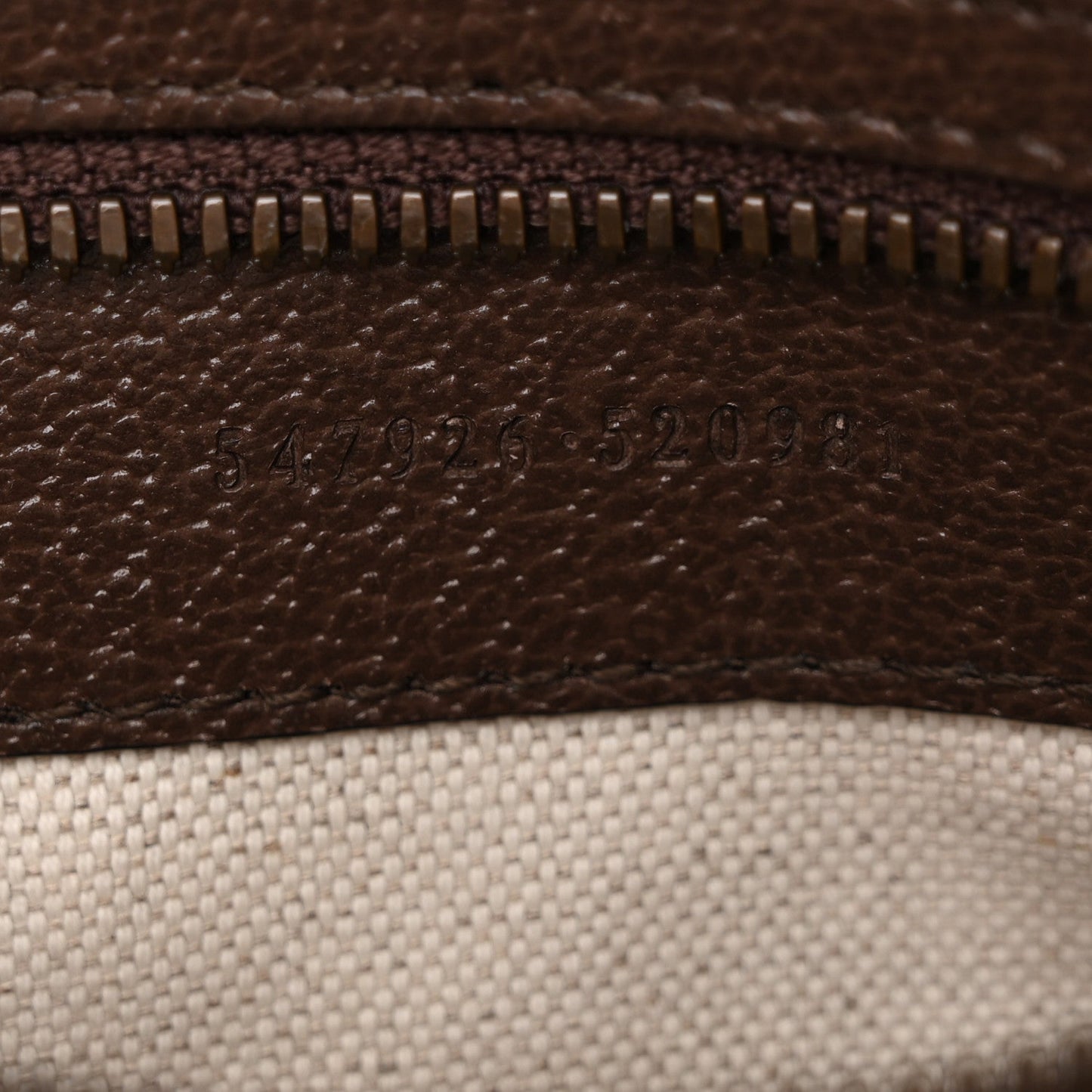 GG Supreme Monogram Web Small Ophidia Messenger Bag Brown