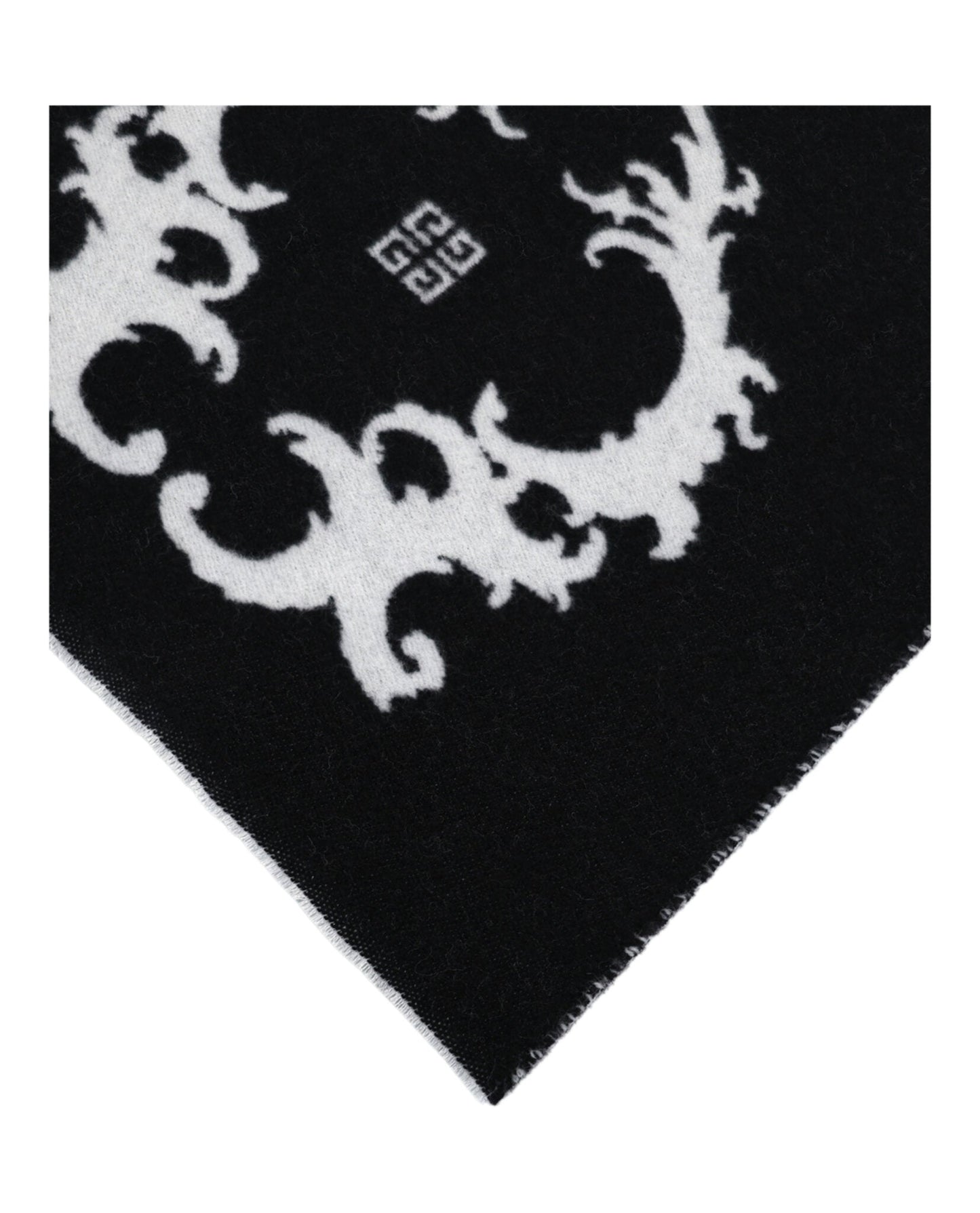 Givenchy Unisex-Adult Reversible Logo Wool Scarf