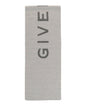 Givenchy Unisex-Adult Reversible Logo Wool Scarf