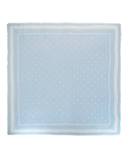 Givenchy Womens 4G Shawl In Cashmere and Silk