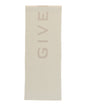 Givenchy Womens Reversible Logo Wool Scarf