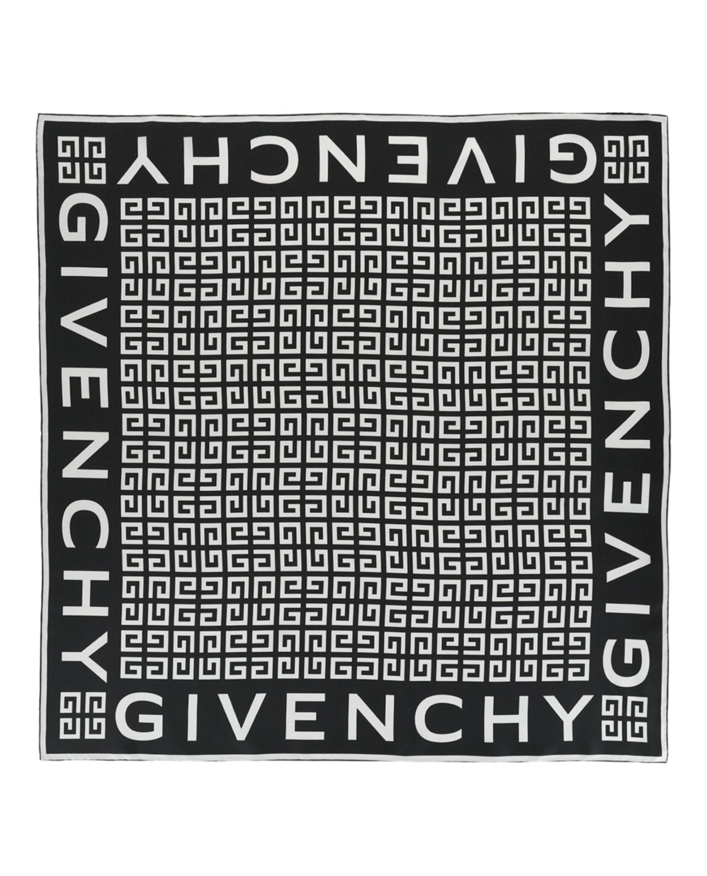 Givenchy Womens 4G Print Silk Scarf