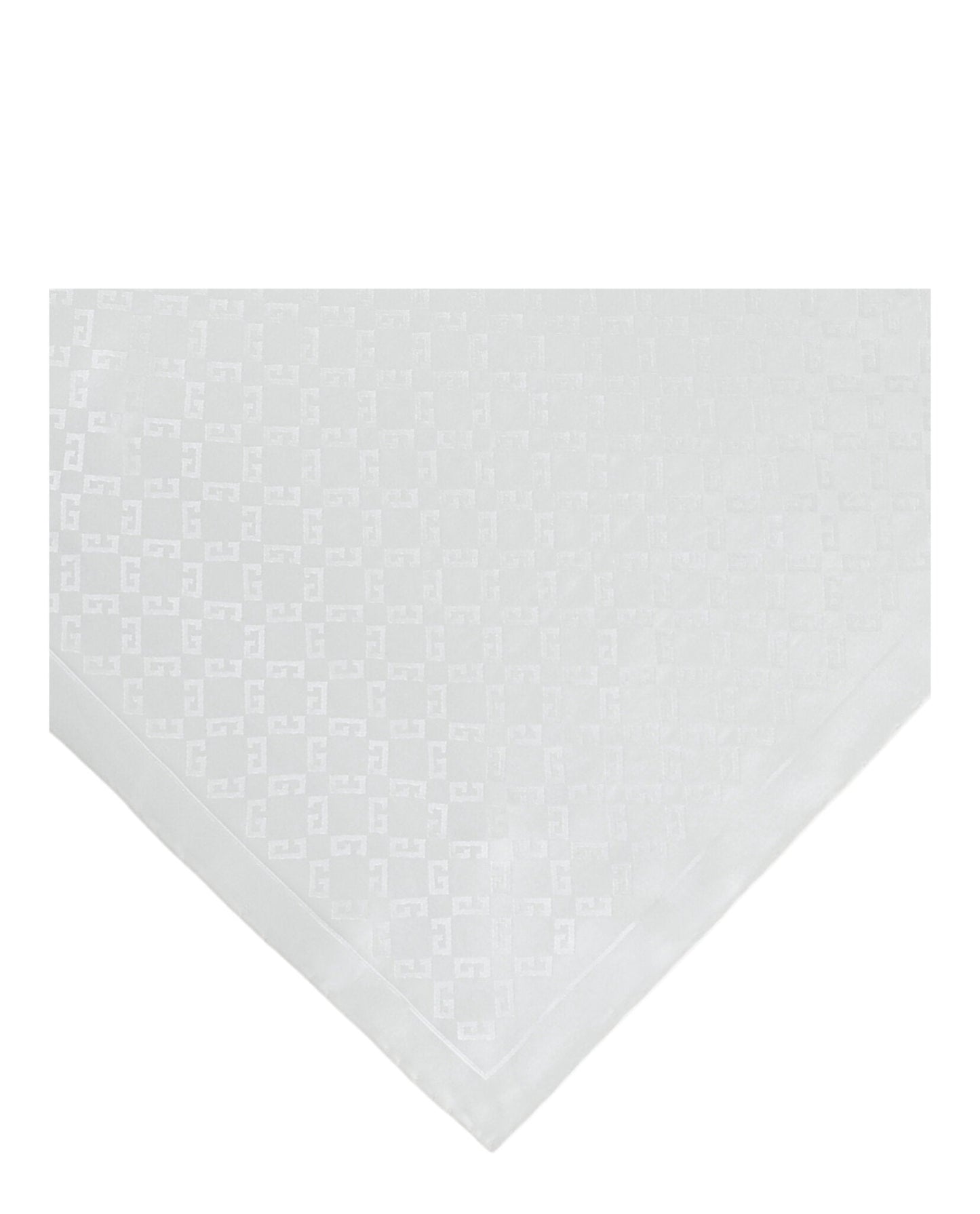 Givenchy Mens 4G Monogram Pocket Square