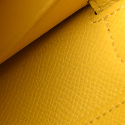 Epsom Kelly Wallet To Go Jaune De Naples