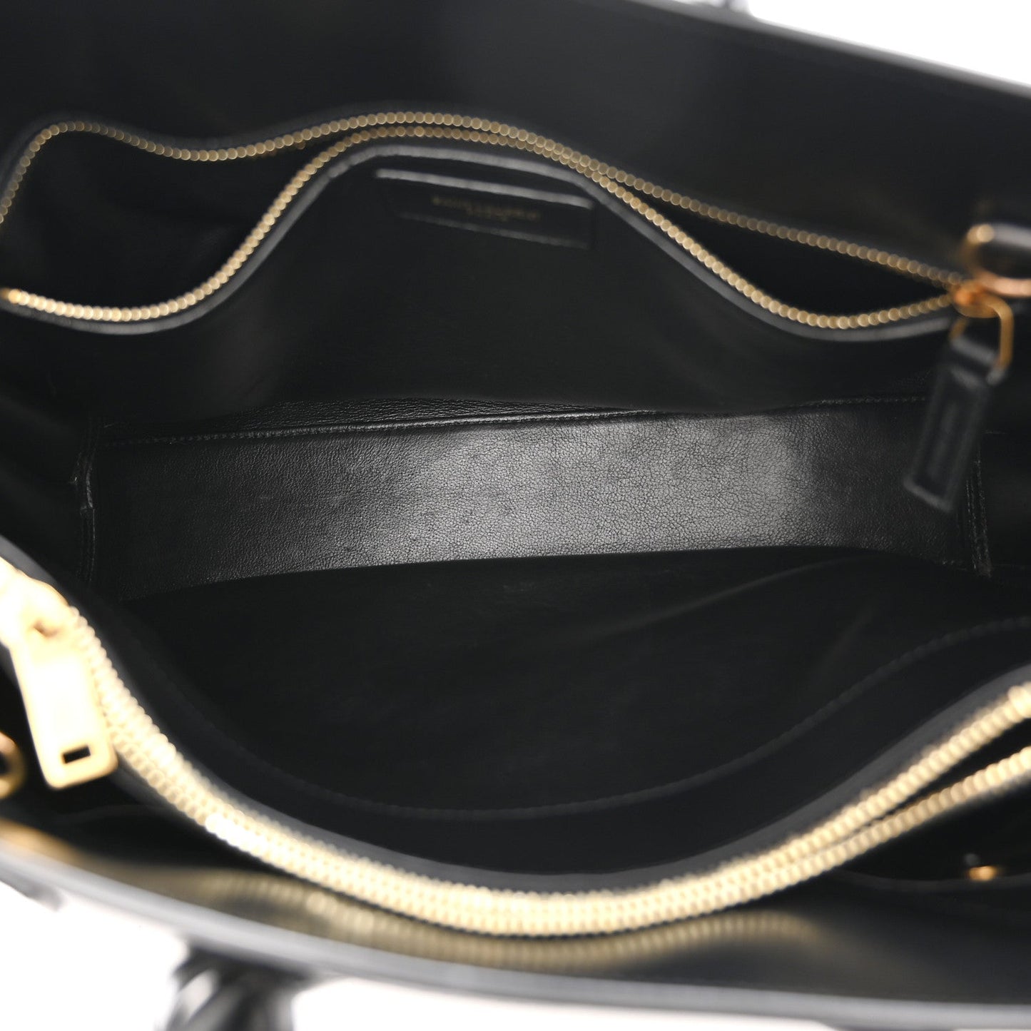 Calfskin Bi-Color Small Sac De Jour Burgundy Black