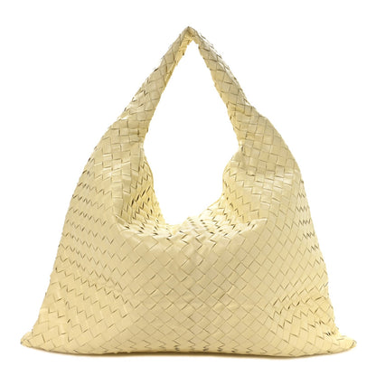 Calfskin Intrecciato Large Hop Camomile