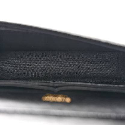 4G Coated Canvas Small Chain Shoulder Bag Black