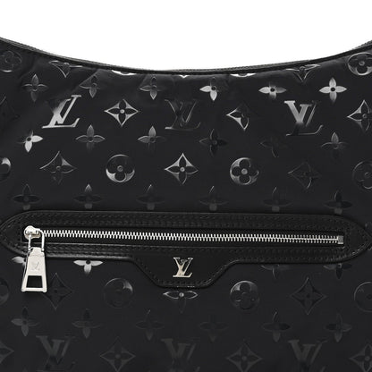 Nylon Monogram Loop Pocket Hobo Polar Night