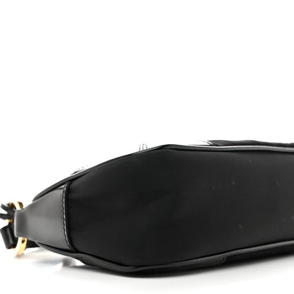 Re-Nylon Spazzolato Re-Edition 2002 Shoulder Bag Black