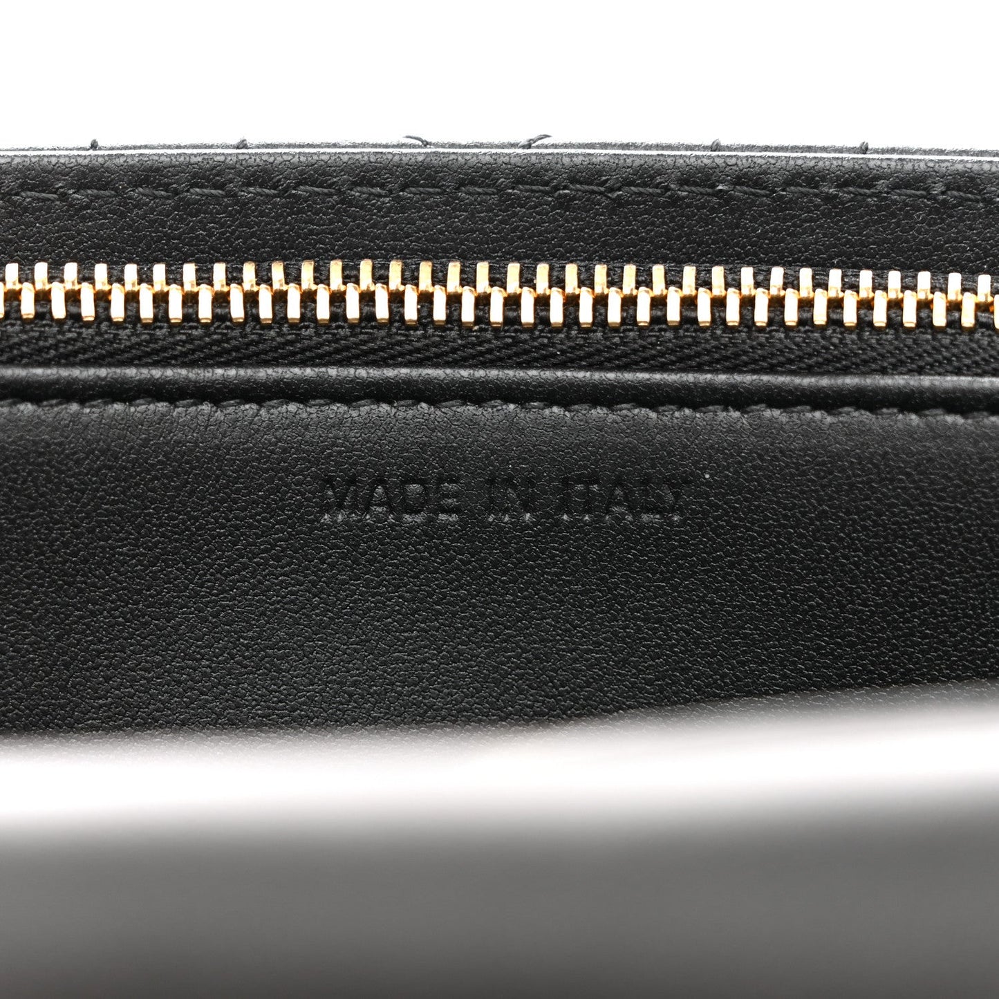 Lambskin Cannage Chain My Dior Daily Chain Pouch Black